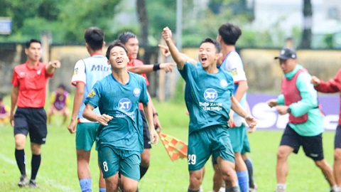Nam Định loại SLNA để gặp Thể Công ở bán kết 